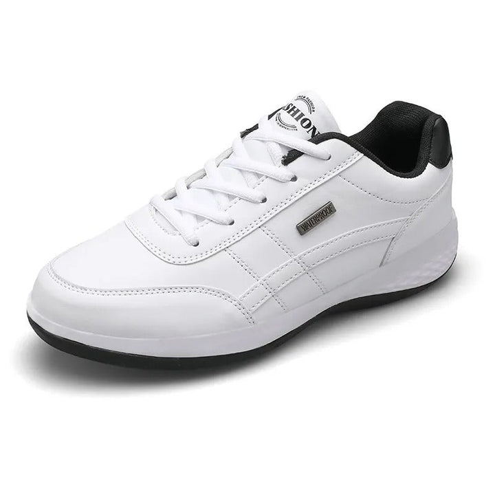 Men’s Lace-Up Low-Top Sneakers with Side Detailing