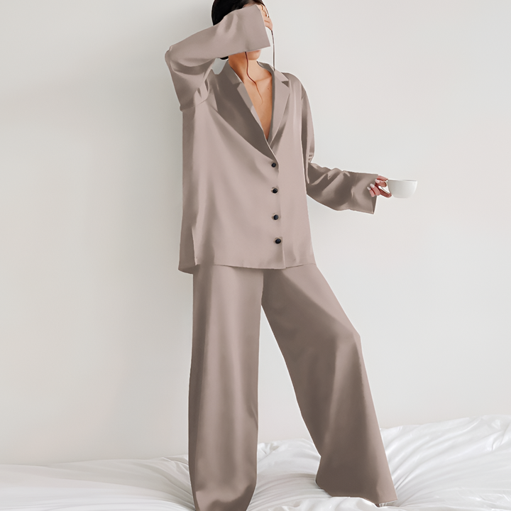 Women’s Satin Loungewear Set