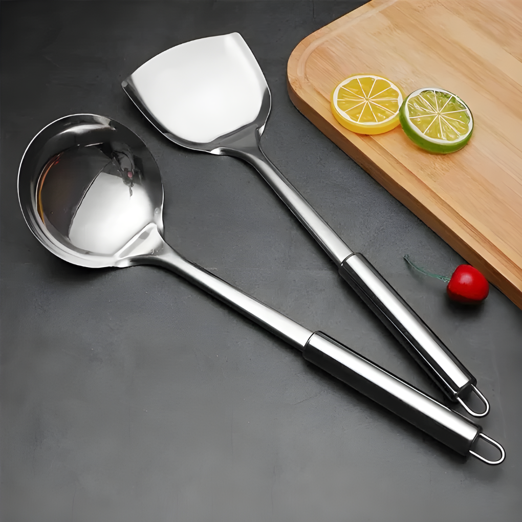 Kitchen Tool Set of Stainless Steel Utensils