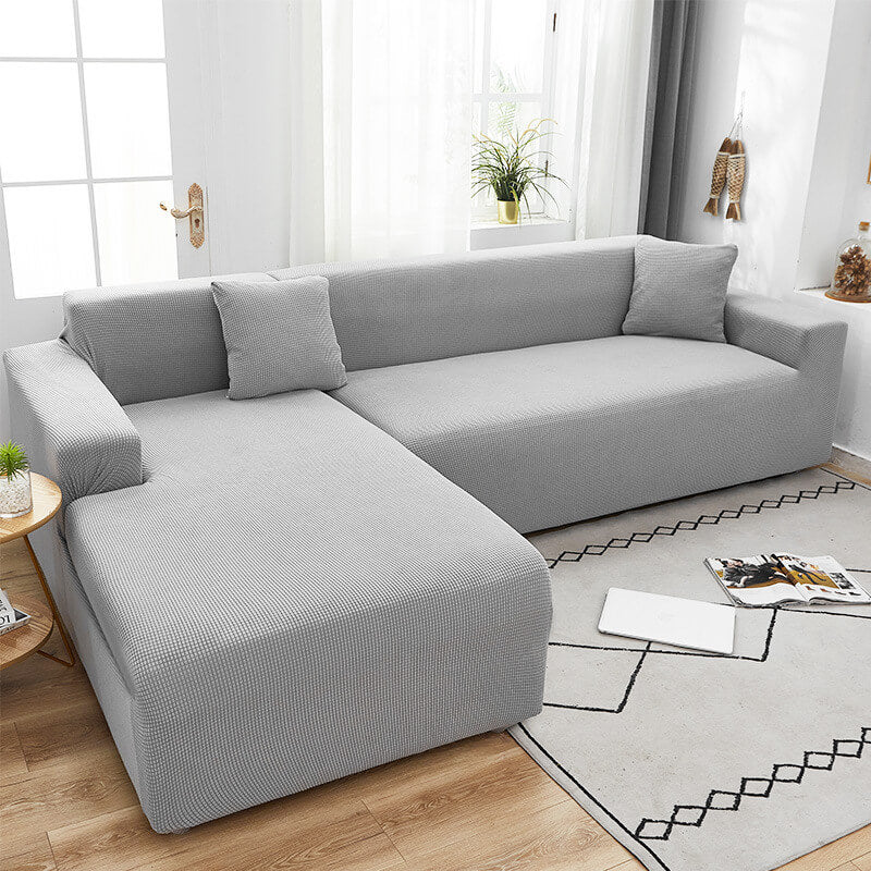 Textured Stretch Sofa Cover – Stylish Protection for Your Sofa