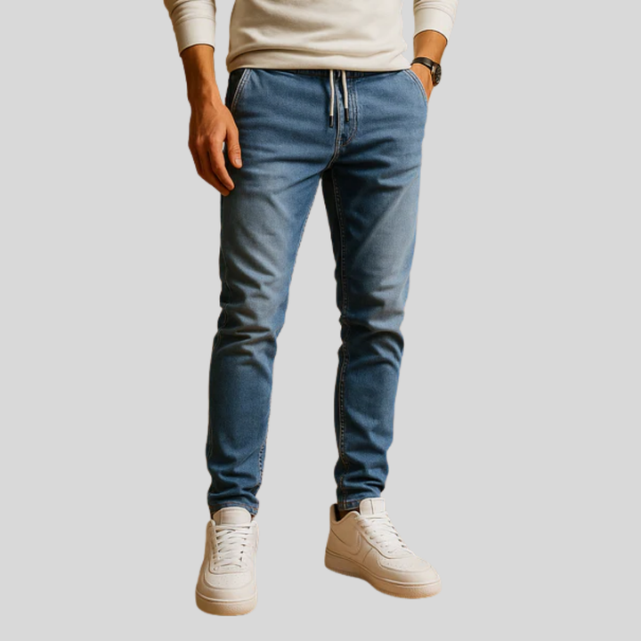 Men's Stretch Denim Jeans Sleek Fit