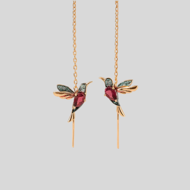 Women’s Hummingbird Drop Earrings