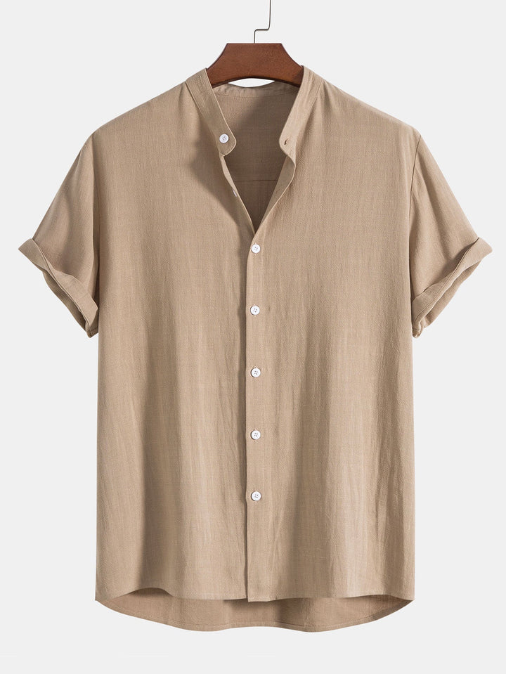 Shirt and Pants Linen Summer Set for Men