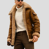 Men’s Camel Biker Jacket