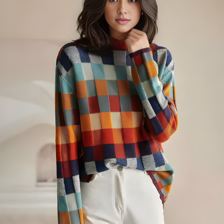 Women’s Wool High-Neck Sweater