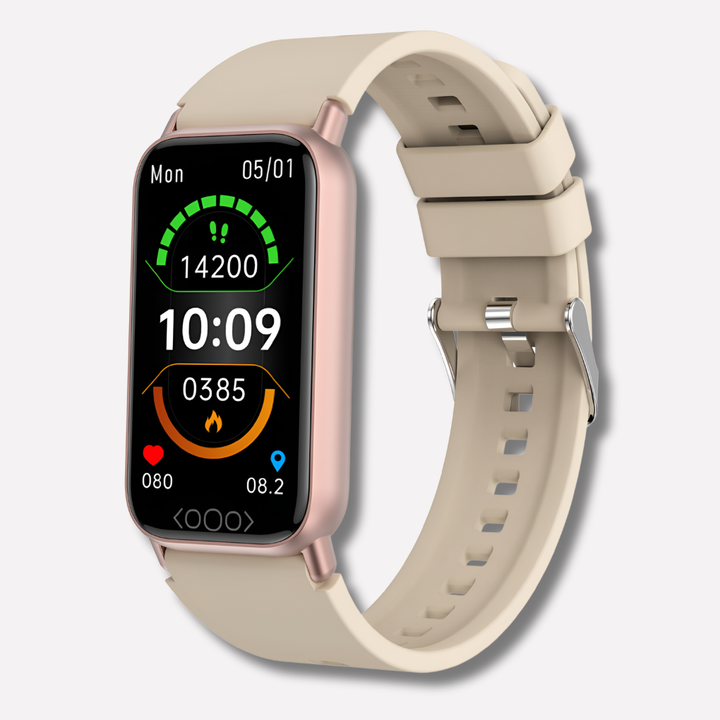 Smart Blood Pressure & Heart Rate Monitor Watch