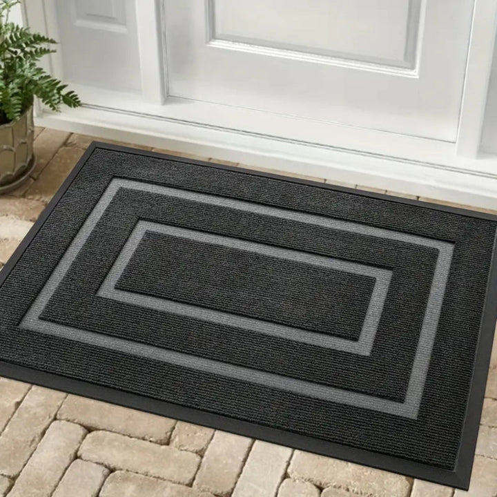 Durable Water-resistant All-Season Rubber Door Mat