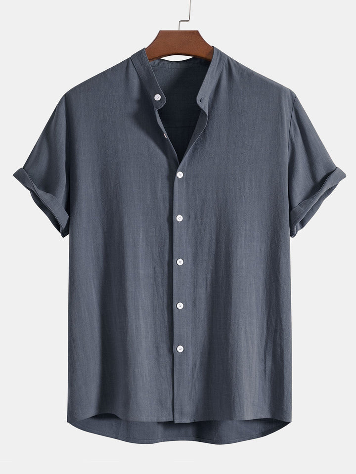 Shirt and Pants Linen Summer Set for Men
