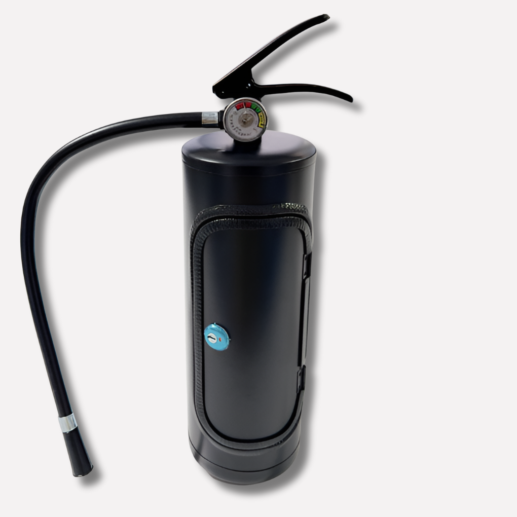 Hidden Fire Extinguisher Mini-Bar