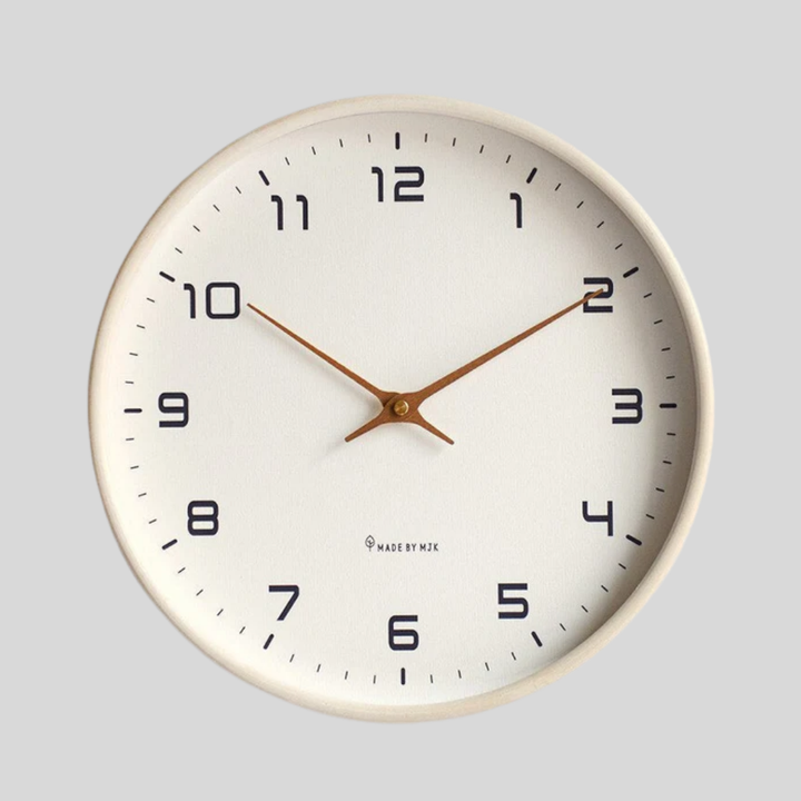Exquisite Scandinavian Wooden Clock