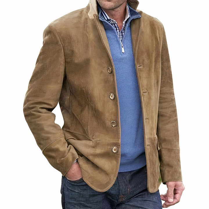 Jacket with Buttons for Men