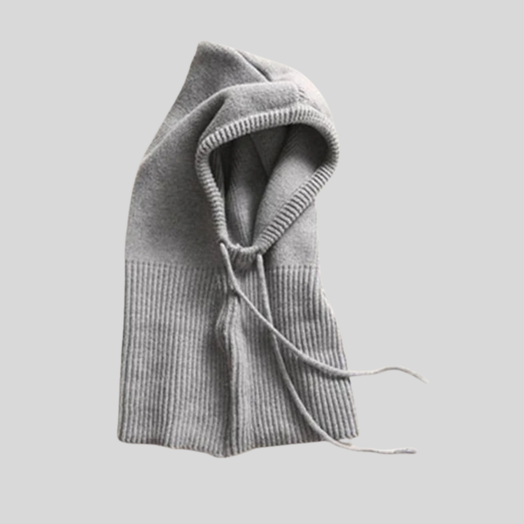 Knitted Winter Hooded Neck Warmer