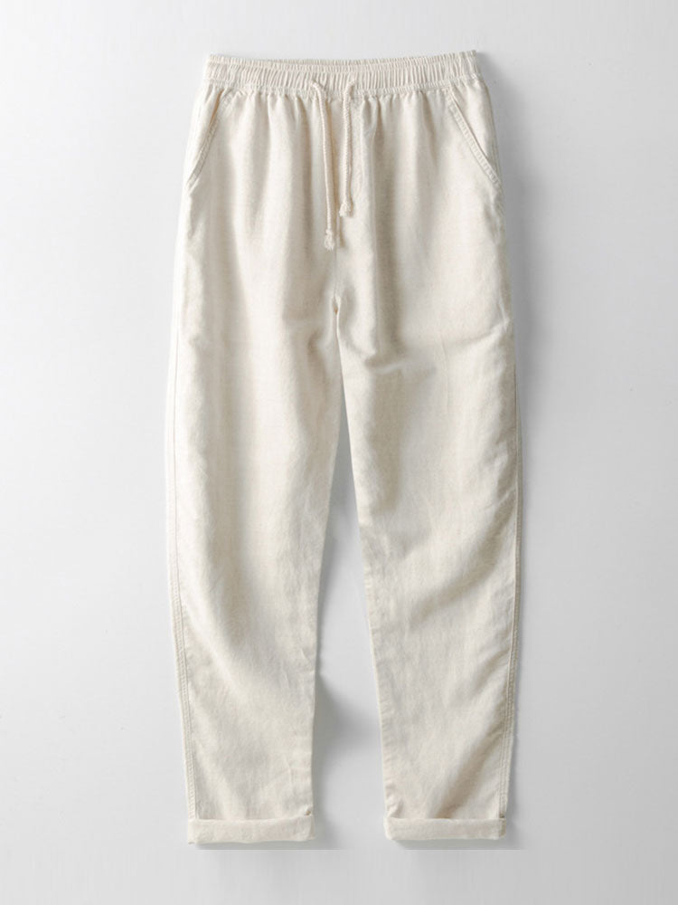 Shirt and Pants Linen Summer Set for Men
