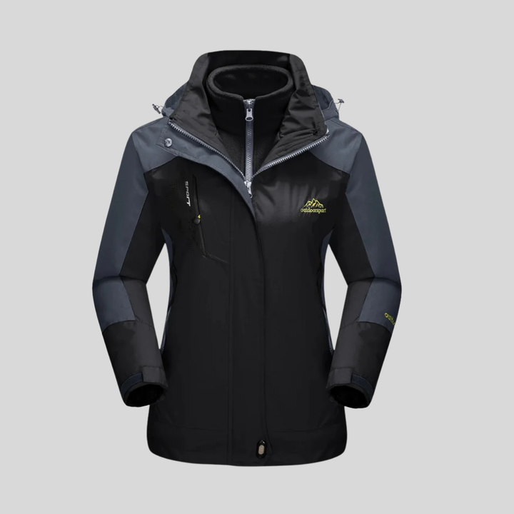 3-in-1 Ski Jacket Functional Winter Layering