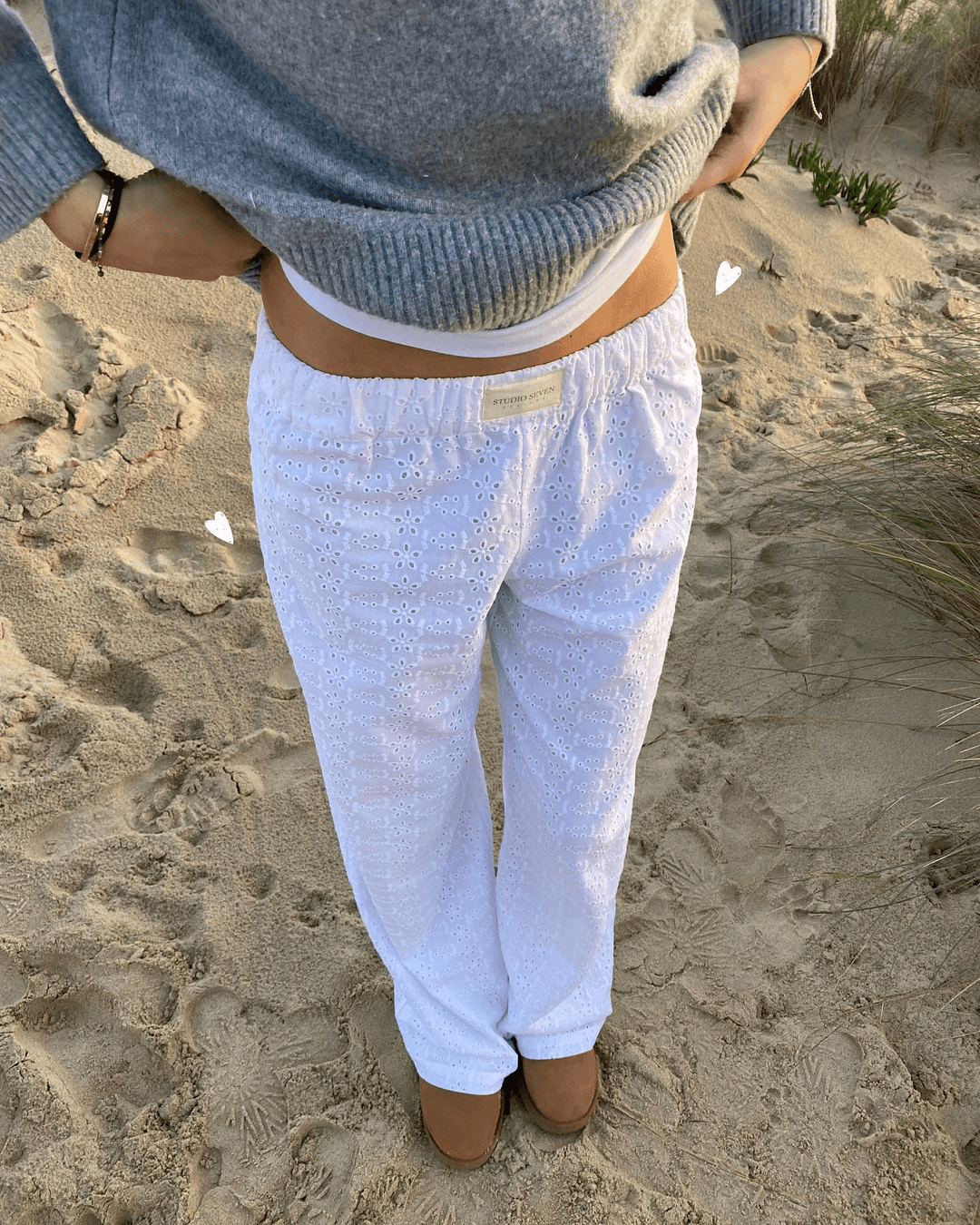 Women’s Trousers with Elastic Waist for Summer