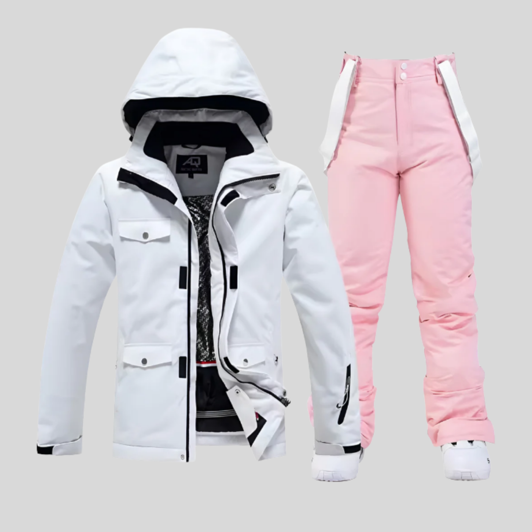 Women’s Ski Jacket & Pants Set Functional Winter Outfit