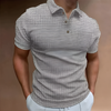 Men’s Short-Sleeve Half-Zip Polo Shirt