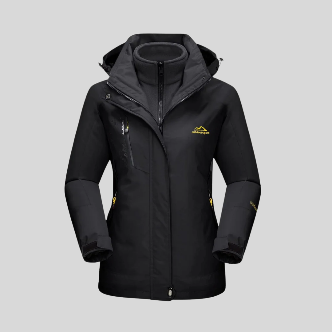 3-in-1 Ski Jacket Functional Winter Layering