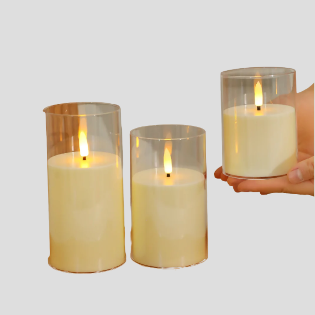 LED Candle  3-Piece Set