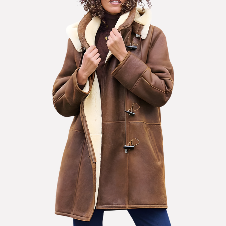 Women’s Winter Coat with Fur Lining