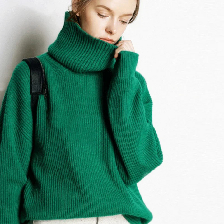 Women’s Oversized Turtleneck Sweater