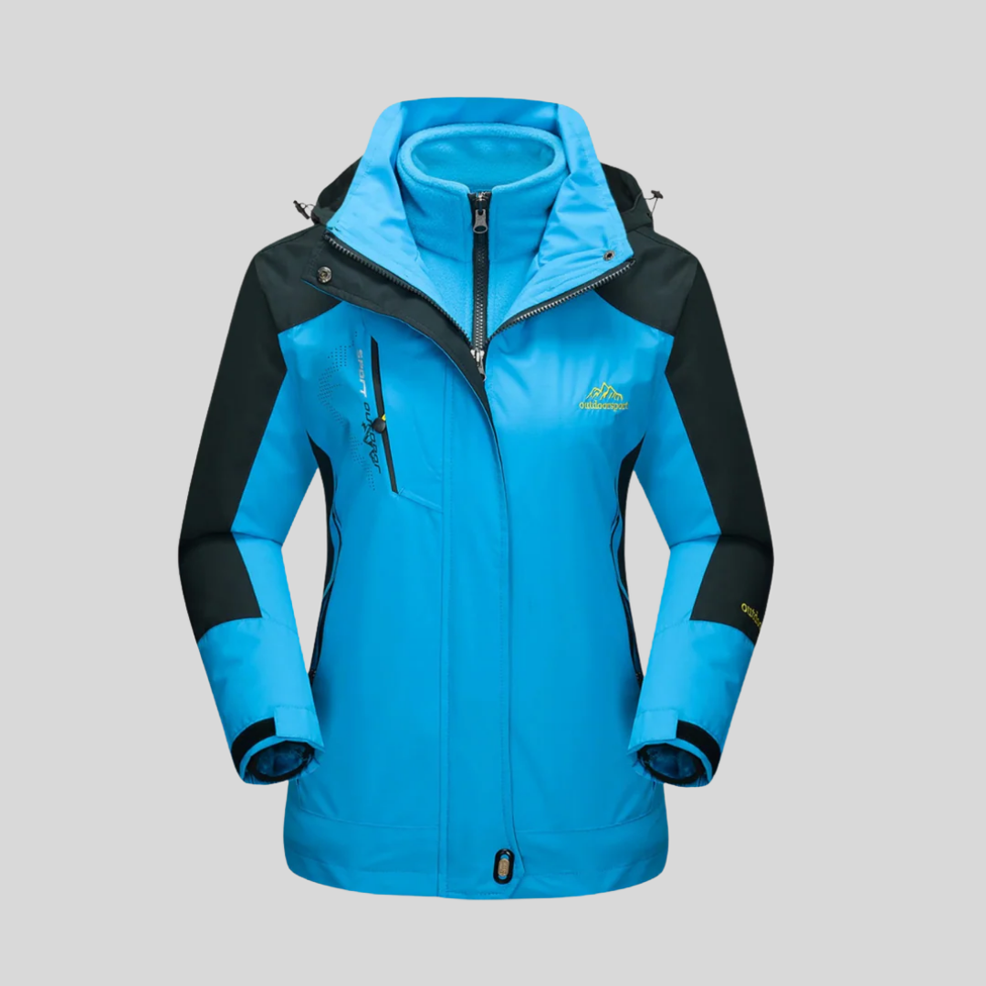 3-in-1 Ski Jacket Functional Winter Layering