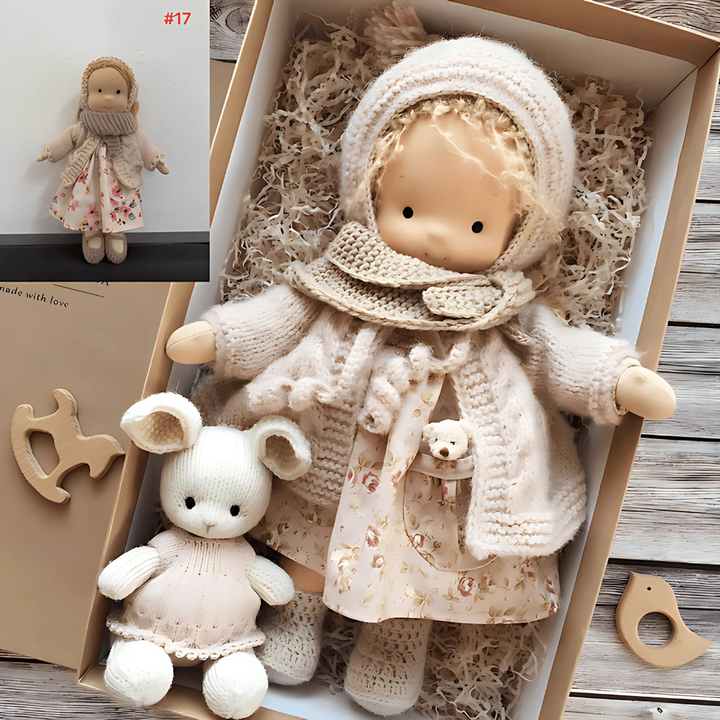 Handmade Waldorf Cuddly Doll – Natural, Soft, and Imaginative