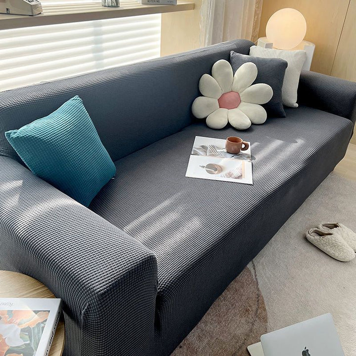 Textured Stretch Sofa Cover – Stylish Protection for Your Sofa