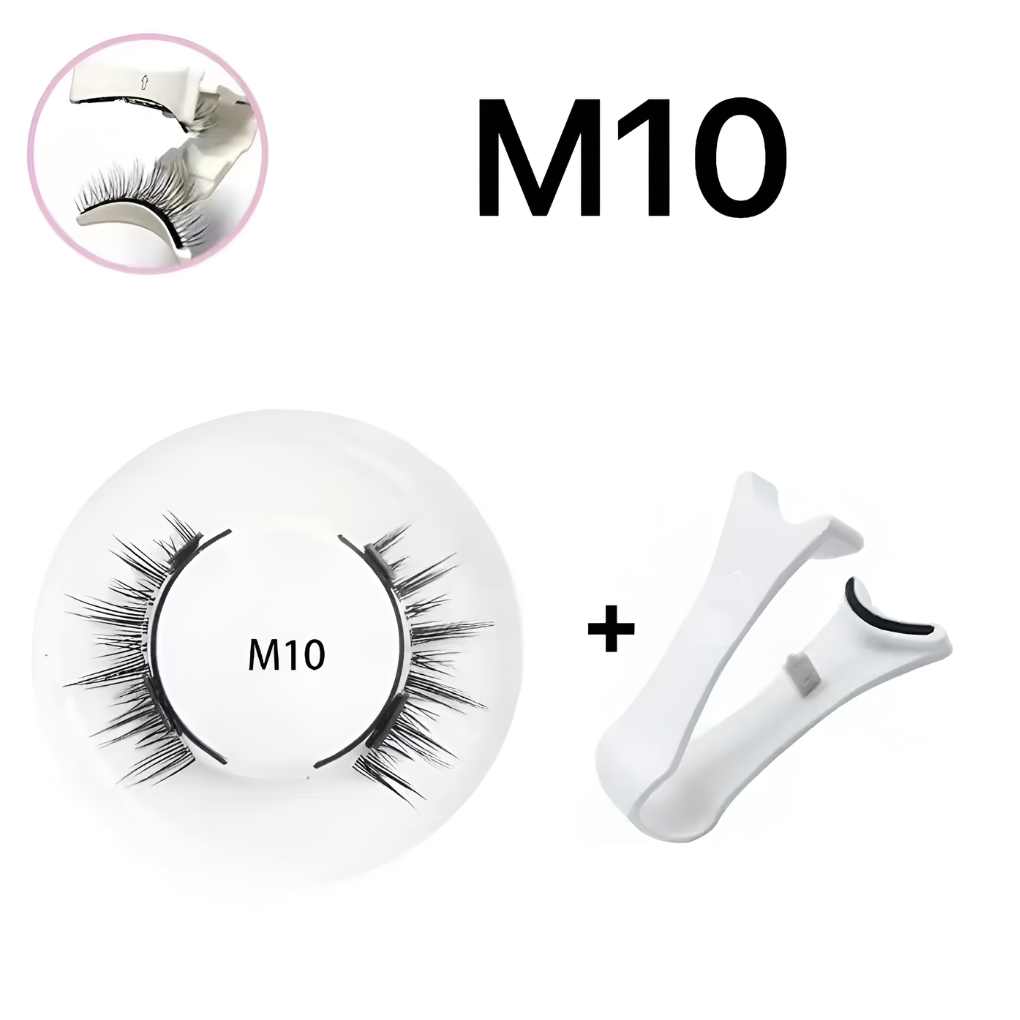 Reusable Magnetic Eyelash & Tweezer Set