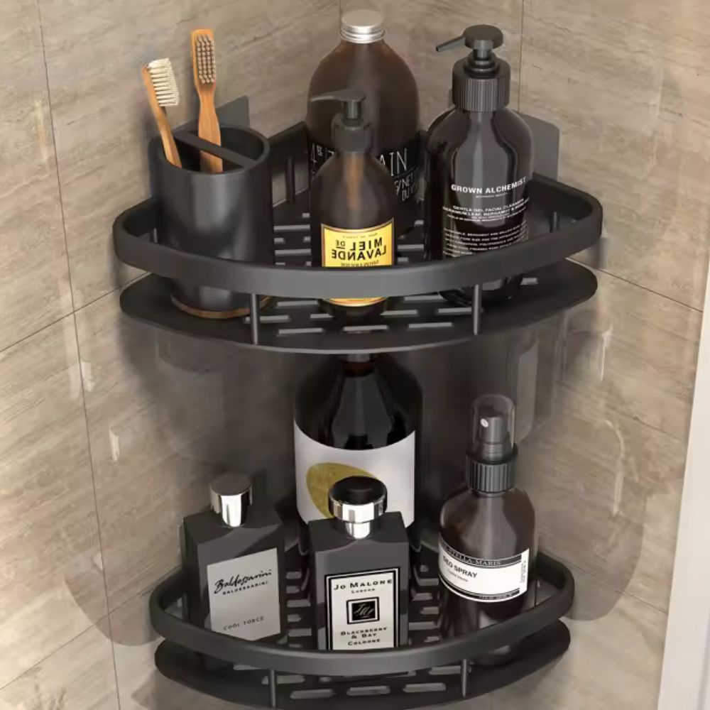 Aluma Curve Shower Caddy – Efficient Storage with Modern Style