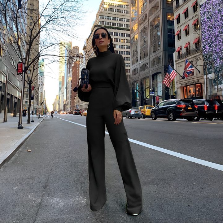 Jumpsuit with Turtleneck for Women