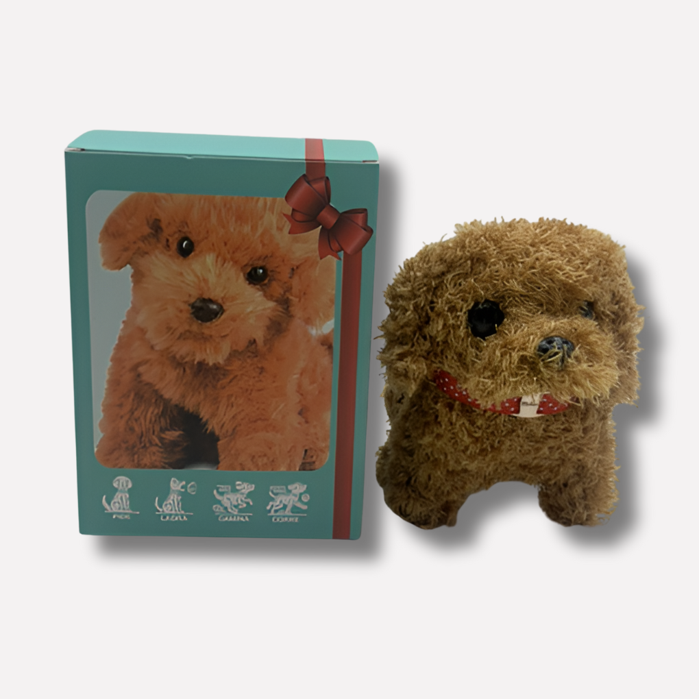 Hyper-Realistic Plush Puppy