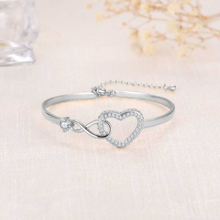 Women’s Infinity Heart Bracelet