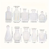 Transparent Relief Vase Set