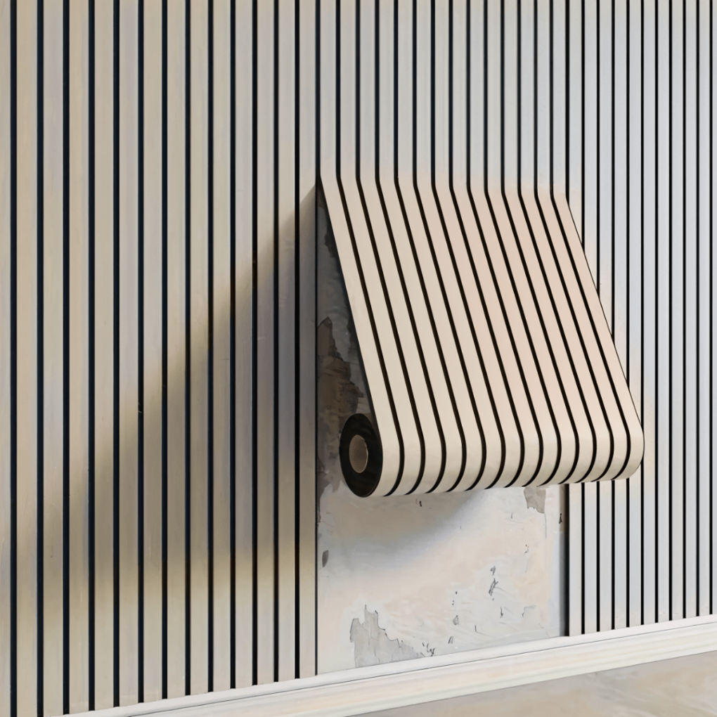 3D Self-Adhesive Wood Wall Panels