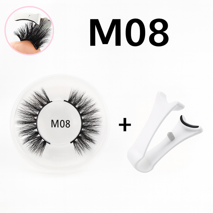 Reusable Magnetic Eyelash & Tweezer Set