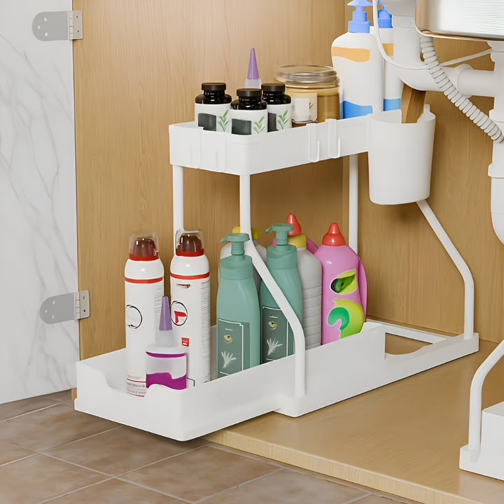 2-Tier Pull-Out Storage Organizer