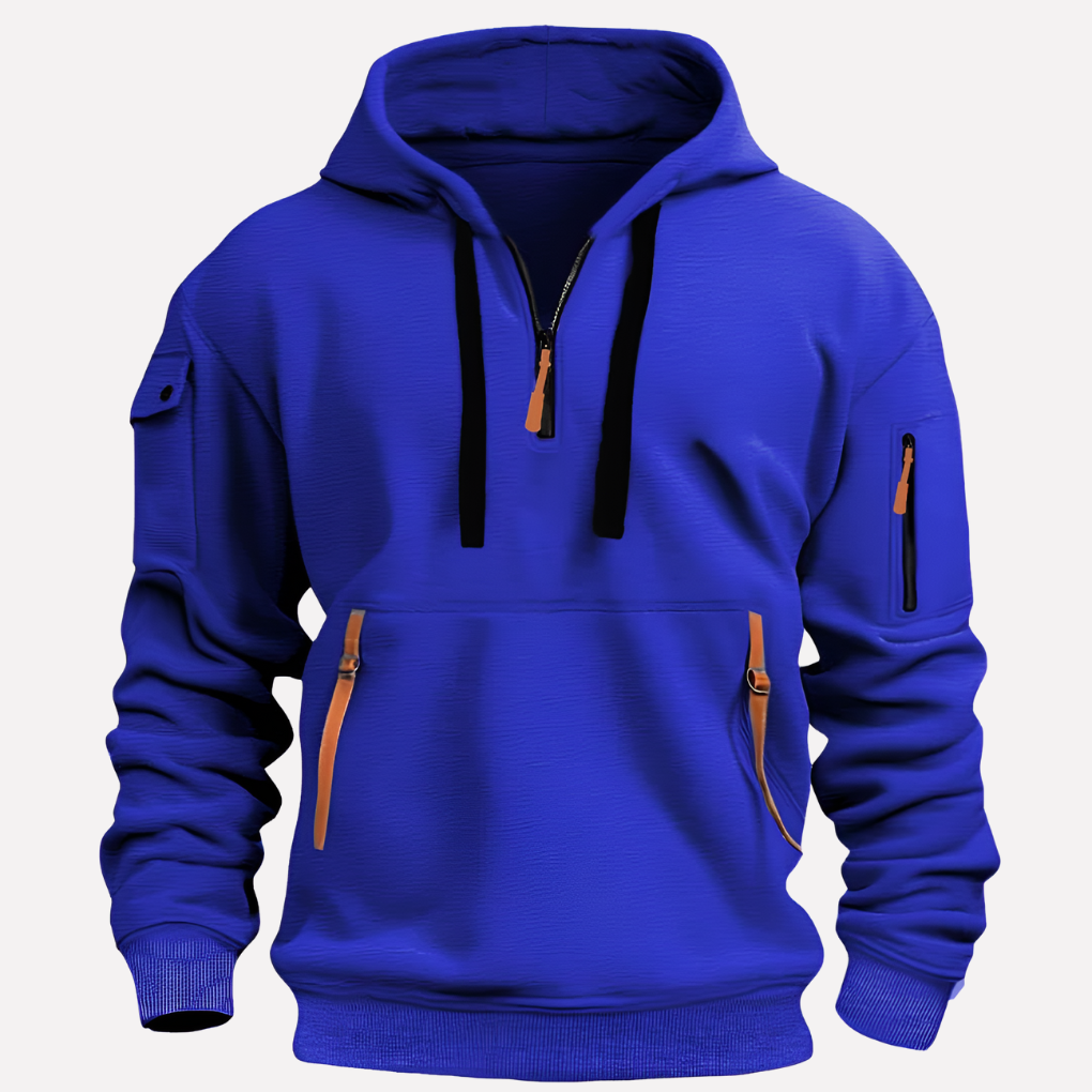 Men’s Hoodie with Adjustable Hood