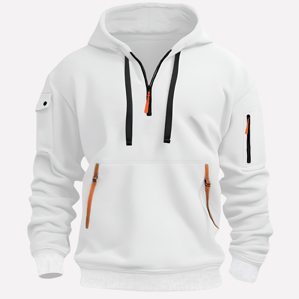 Men’s Hoodie with Adjustable Hood
