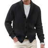 Men’s Cardigan with Shawl Collar and Button Front