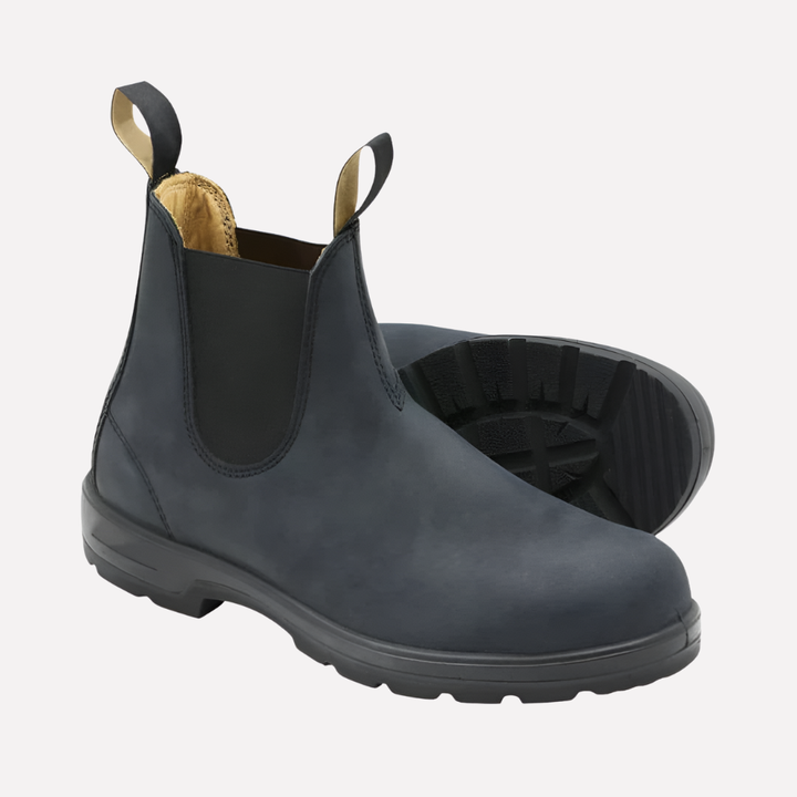 Unisex Chelsea Boots with Slip-On Entry