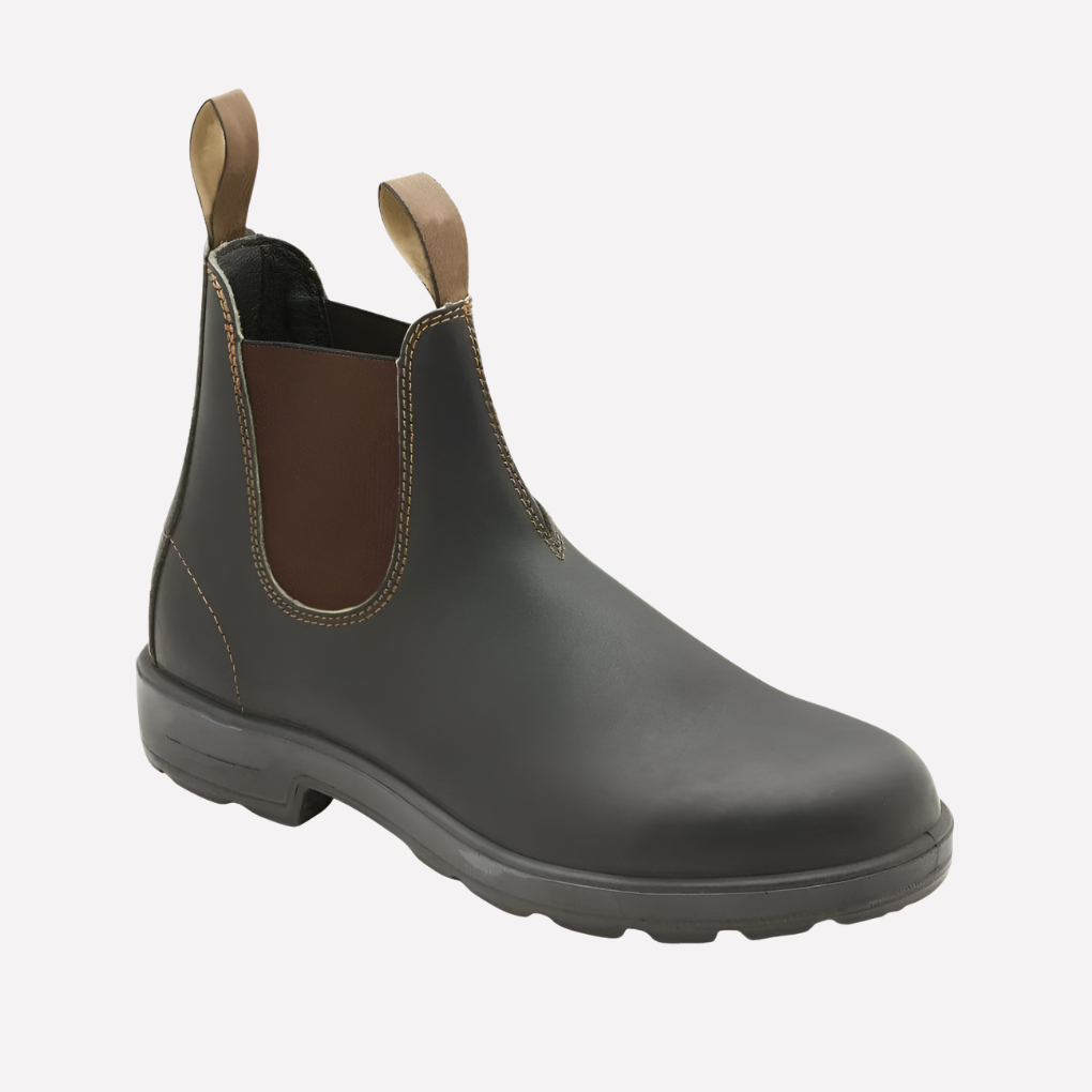 Unisex Chelsea Boots with Slip-On Entry