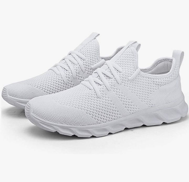Women’s Low-Cut Sneakers with Lace-Up Closure for Summer