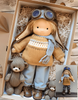 Handmade Waldorf Cuddly Doll – Natural, Soft, and Imaginative