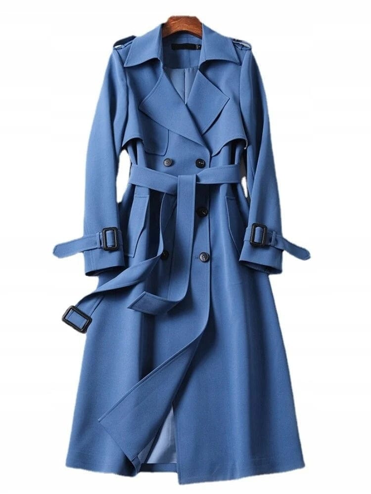 Paige Trench Coat – Vintage-Inspired Style with Modern Elegance