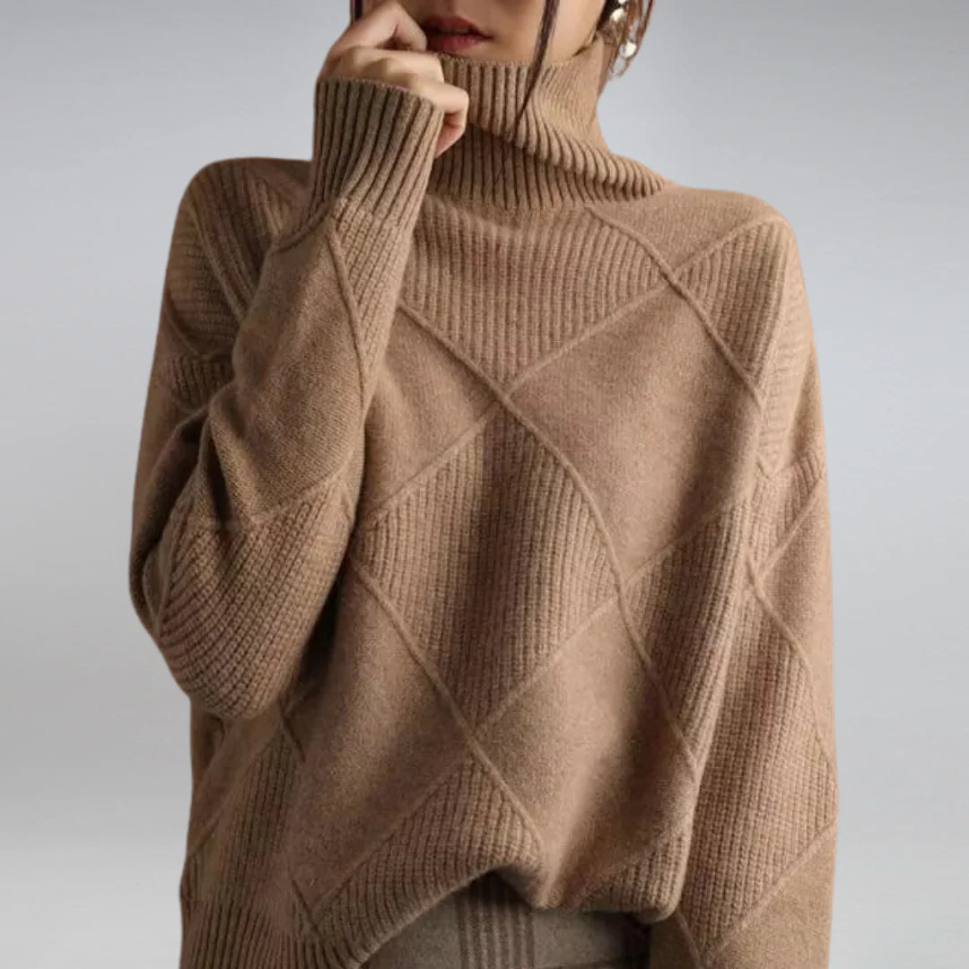 Classic Wool Turtleneck Sweater Warmth with Sophisticated Style
