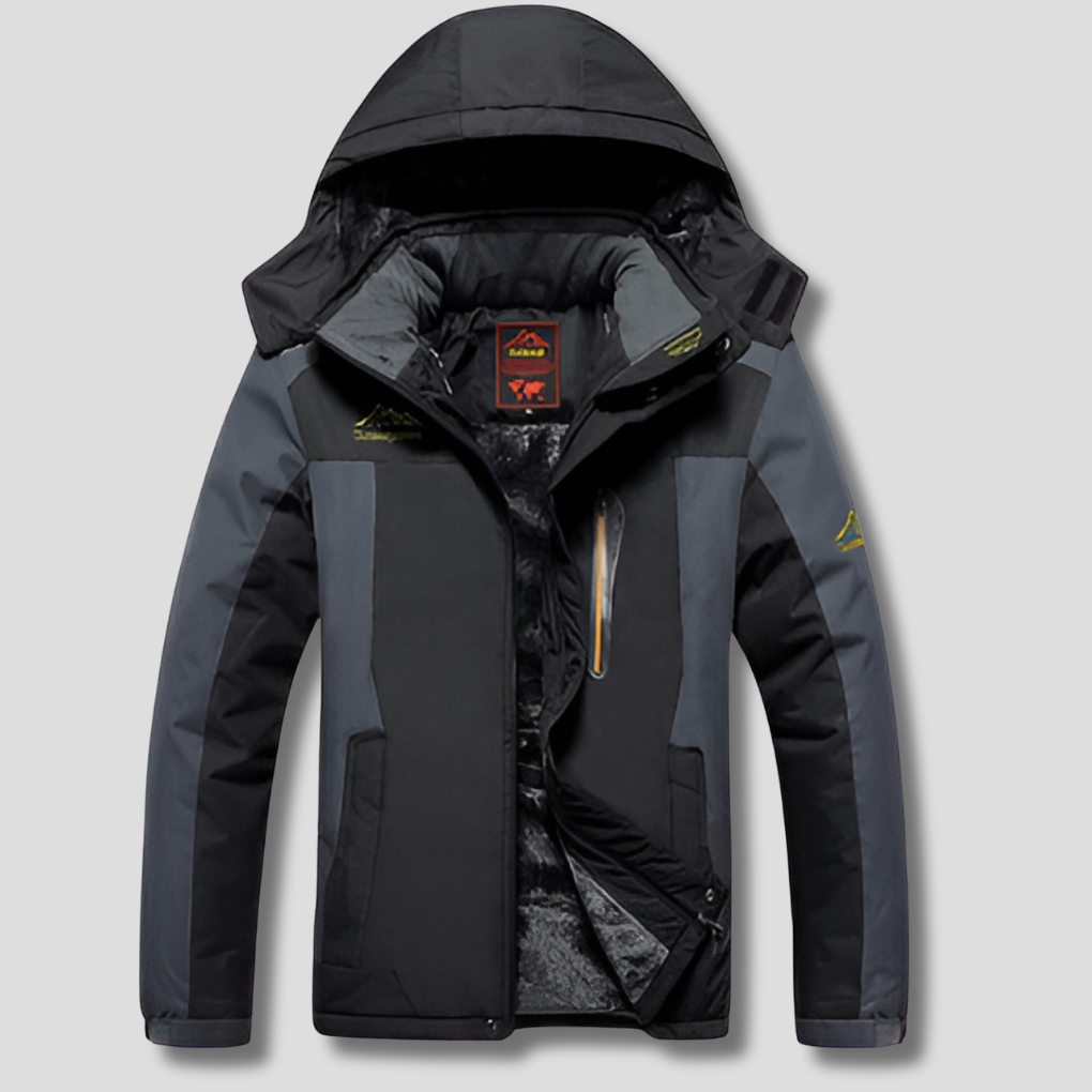 Men’s Winter Jacket – Modern Casual Style with Water-Resistant Finish