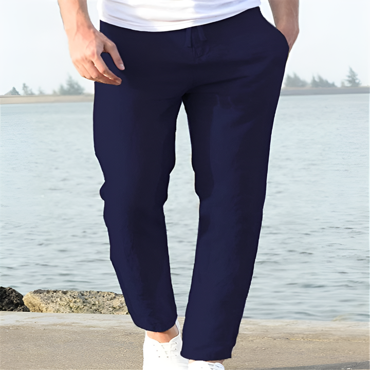 Men's Linen Trousers  Casual Style for Warm Days