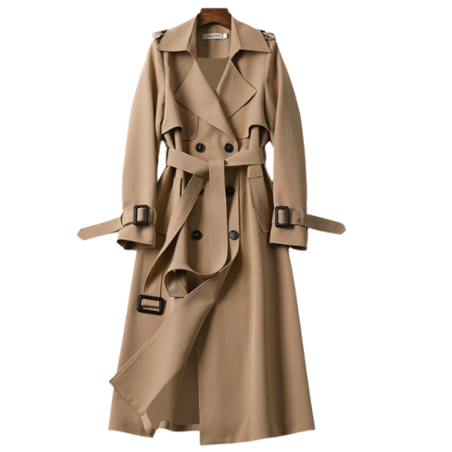 Paige Trench Coat – Vintage-Inspired Style with Modern Elegance