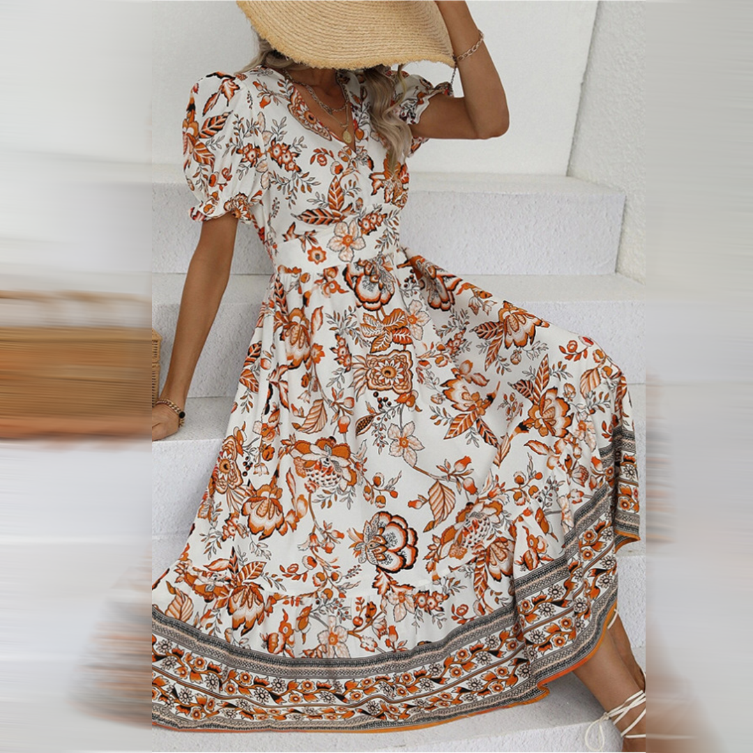 Elegant Floral Dress